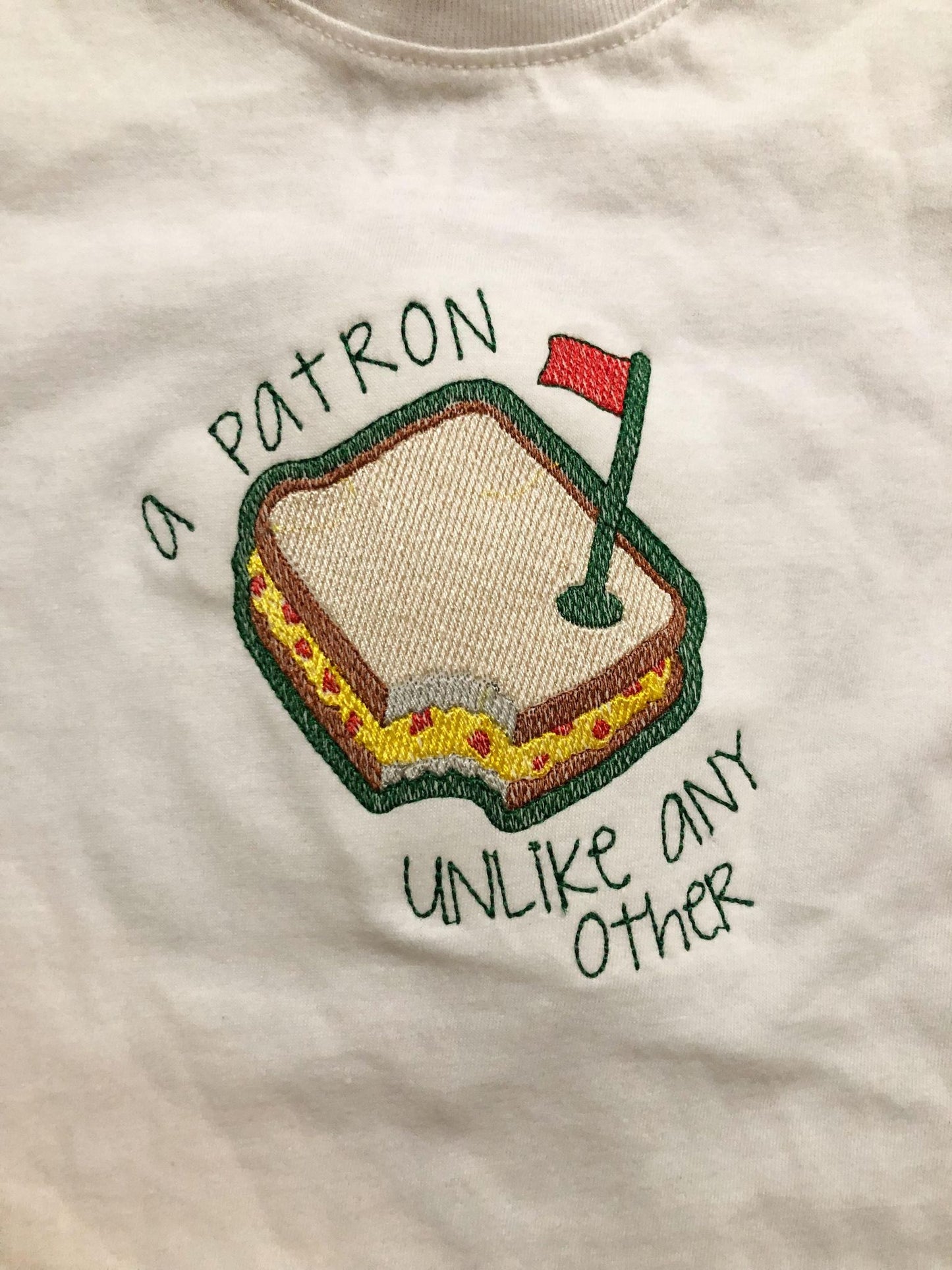 Embroidered Thread Masters Pimento Tee