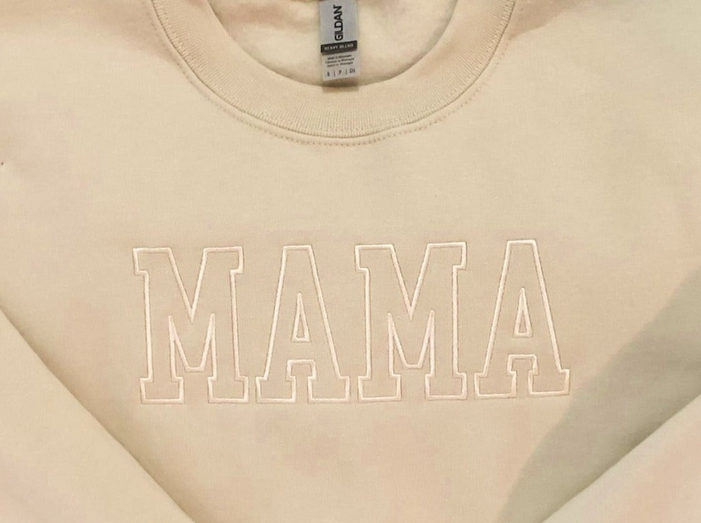 MAMA Embroidered Sweatshirt