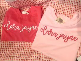 Pretty In Pink Name Tee