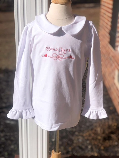 Sweetheart Monogram Tee